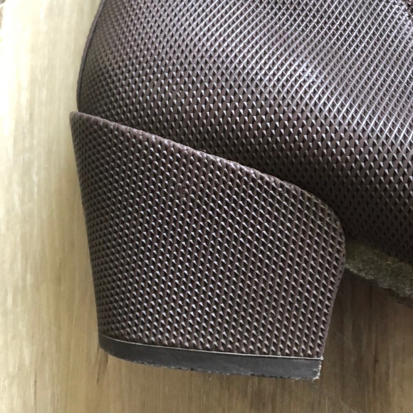 Suede and Leather bootie - Picture 3 of 5